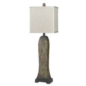  Cal Lighting BO 363BF Pierson Resin Buffet Table Lamp 