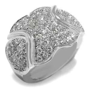  Vintage Ladies Ring in White 18 karat Gold with Diamond 