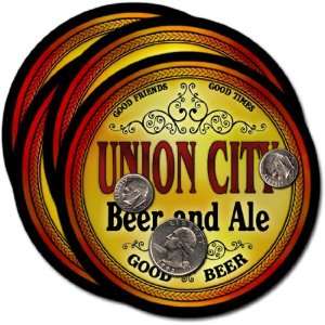  Union City, GA Beer & Ale Coasters   4pk 