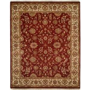  Rugstudio Famous Maker 39195 Antique Rust/Ivory 8 Sqare 