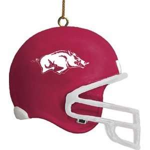  Arkansas Razorbacks NCAA Helmet (3 Pack) Tree Ornament 