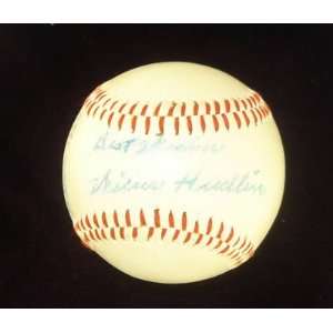 Willis Hudlin Autographed Ball   League ~psa~ ~   Autographed 