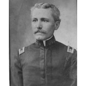  1899 photo Col. E.L. Huggins, 8th US VI, Chickamauga, Ga 