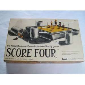    Score Four The Fascinating 3 Dimensional Family Game Toys & Games