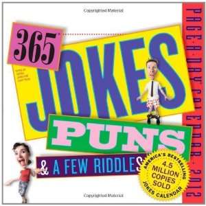  Original 365 Jokes, Puns, and a Few Riddles 2012 Calendar 