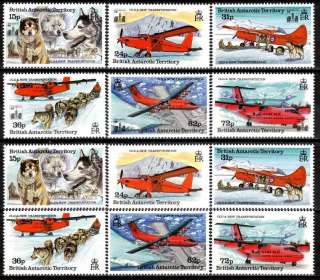 BRITISH ANTARCTIC TERRITORY 2 Complete Sets , One Surcharge 1994