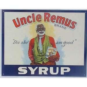  Tin Sign Uncle Remus Syrup