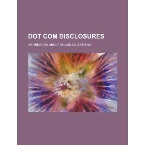  Dot com disclosures information about online advertising 