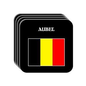  Belgium   AUBEL Set of 4 Mini Mousepad Coasters 