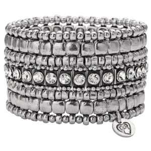   Bracelet, crystal/silver plated Philippe Audibert Jewelry