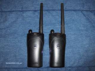 Motorola XTN XV2100 VHF Business 2 Way Radios 2 Watt 1 Channel 