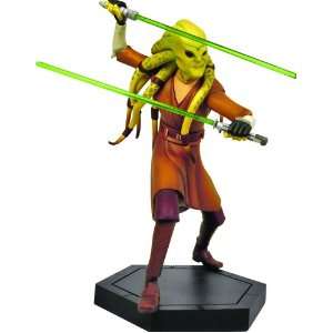   Star Wars The Clone Wars Kit Fisto Animated Maquette Toys & Games