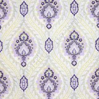 Michael Miller Antiquity Delilah Purple Gold Metallic Cotton Quilt 