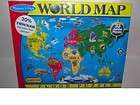 Melissa & Doug Extra Lartge Floor Puzzle 2X3 World Map (000772004466 