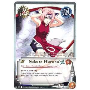  Naruto TCG Curse of the Sand N 087 Sakura Haruno Rare Card 