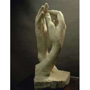Hands Auguste Rodin. 16.50 inches by 20.00 inches. Best Quality Art 