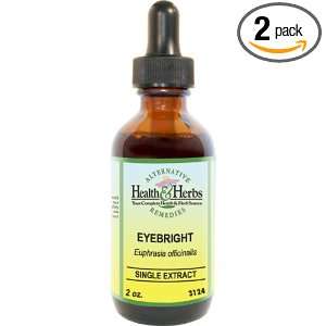 Alternative Health & Herbs Remedies Eyebright, 1 Ounce Bottle (Pack of 