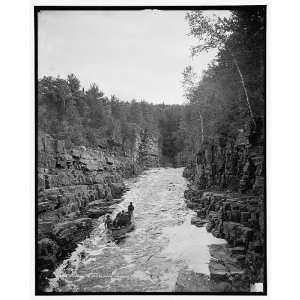  Running the rapids,Ausable Chasm,N.Y.