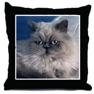  HIMALAYAN BLUE POINT CAT PILLOW Cat Throw Pillow by 