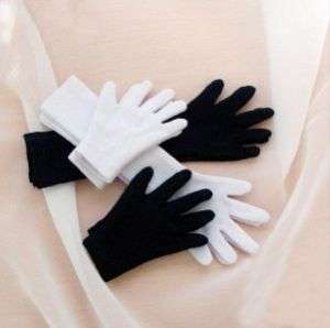 White Long Gloves For 1/3 SD AOD BJD Dollfie  