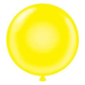    Mayflower 38176 60 Inch Yellow Latex Balloon