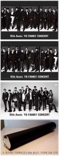   15th anniv yg family concert poster package 3 unfolded poster