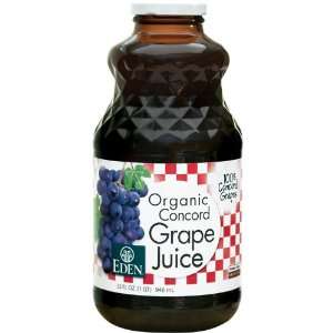 Eden Foods Juice Grape Concord Org 32.00 FO  Grocery 