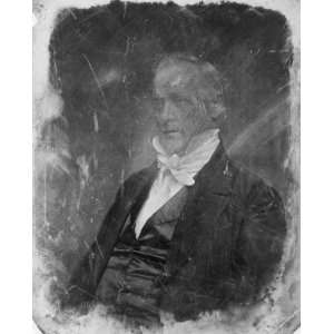  1840s photo James Buchanan, half length portrait, three 