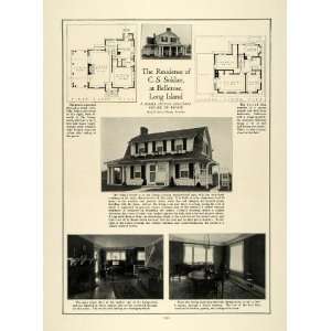   Dwight James Baum Long Island   Original Halftone Print Home