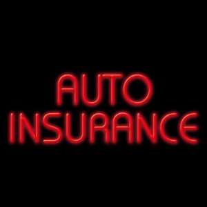  LED Neon Auto Insurance Sign