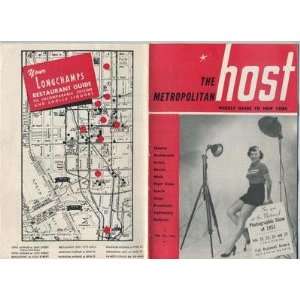  Metropolitan Host Weekly Guide to New York City 1951 