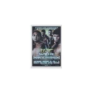  2009 Topps UFC Fight Poster (Trading Card) #UFC80   UFC 80/BJ Penn 