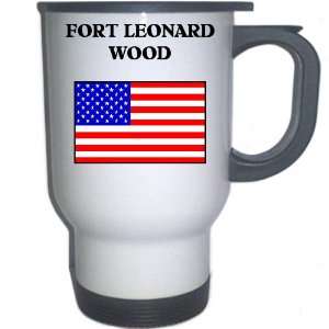  US Flag   Fort Leonard Wood, Missouri (MO) White Stainless 