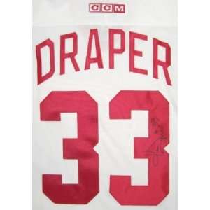 Kris Draper Autographed Replica CCM Red Wings Jersey  