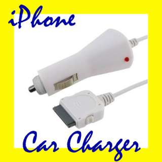 Car Charger Adapter For Apple iPod Touch iPhone 4G 3GS  