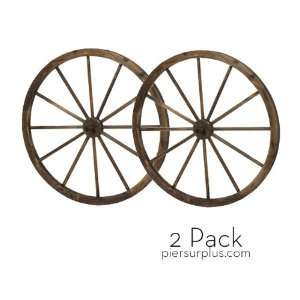  36 Wooden Wagon Wheels   Steel rimmed Wooden Wagon Wheels 