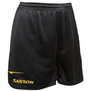 Sarson Kiev Soccer Shorts BLACK/GOLD AXS Sports 