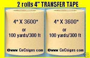 APPLICATION TRANSFER TAPE Vinyl Cutter PLOTTER  