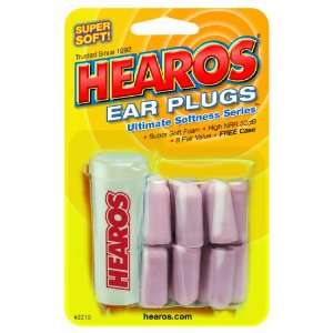  Hearos Ultimate Softness Foam Ear Plugs (8 Pairs With 