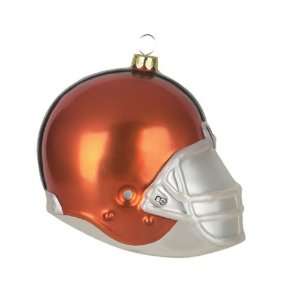  BSS   Cleveland Browns NFL Glass Football Helmet Ornament 