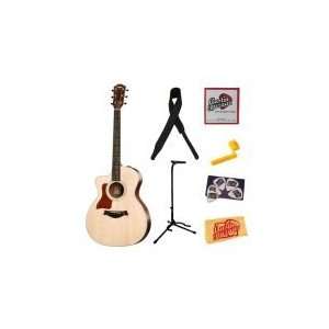  Taylor 214ce Grand Auditorium Cutaway Acoustic Electric Guitar 