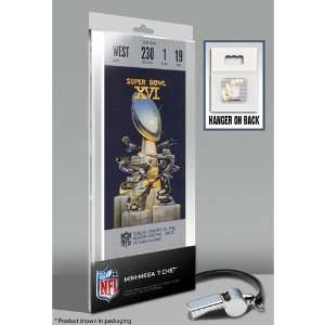  Super Bowl XVI (16) Mini Mega Ticket