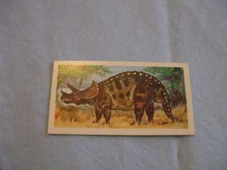 BROOKE BOND TEA CARDSPREHISTORIC ANIMALS 1972 BUY INDIVIDUALLY NOs 