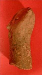no.1 (smaller) ANCIENT BURA terracotta FUNERARY head NIGER.  