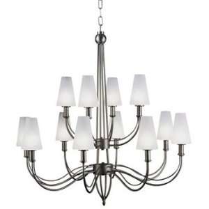  Forecast Sleek Collection Two Tiered Chandelier