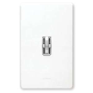  Lutron AY2 LFSQH WH Ariadni Dual Lt/Quiet Fan White 