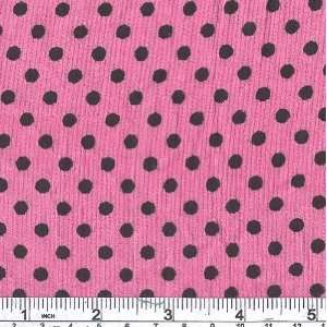 45 Wide Baby Wale Corduroy Mini Dot Azalea Pink Fabric By The Yard