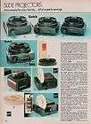 1976 Print Ad Kodak Bell and Howell gaf Slide Projectors with Remote 