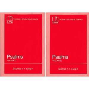    Psalms Volumes 1 & 2 George A F Knight, John C. L. Gibson Books