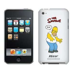  Homer Simpson Doh on iPod Touch 4G XGear Shell Case 